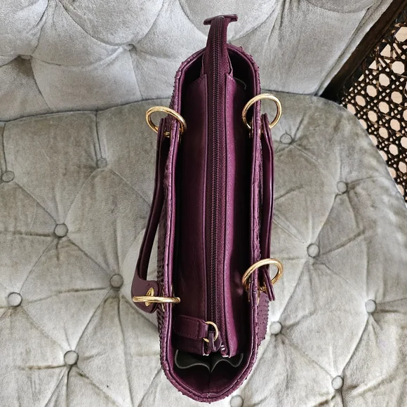 Authentic python skin handbag - Picture 5 of 12